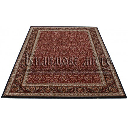 Wool carpet Nain 1286-710 red-ebony - высокое качество по лучшей цене в Украине.