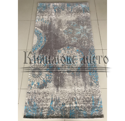 Wool carpet Patara 0129T turquaz - высокое качество по лучшей цене в Украине.