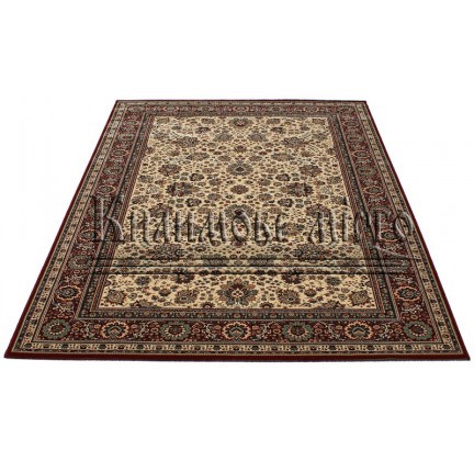Wool carpet Royal 1561-505 beige-red - высокое качество по лучшей цене в Украине.