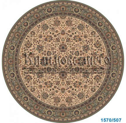 Шерстяний килим Royal 1570-508 beige-green - высокое качество по лучшей цене в Украине.