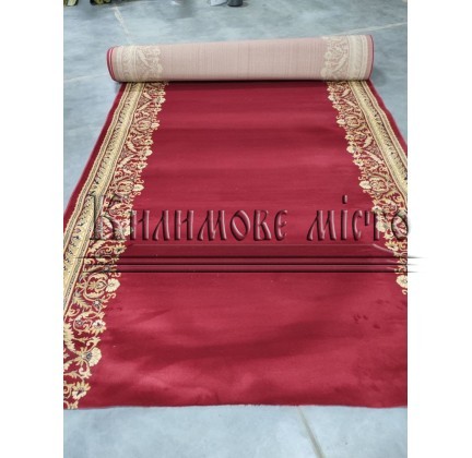 The runner carpet Selena / Lotos 028-271 red Rulon - высокое качество по лучшей цене в Украине.