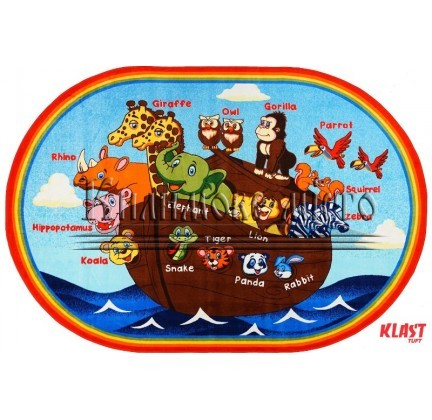 Children carpet Animals Ship Anti-Slip Blue - высокое качество по лучшей цене в Украине.