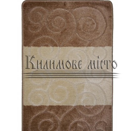 Carpet for bathroom Sile Light Brown - высокое качество по лучшей цене в Украине.