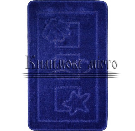 Carpet for bathroom Maritime Dark Blue - высокое качество по лучшей цене в Украине.
