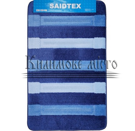 Килим для ванної SAIDTEX 8352 d.blue - высокое качество по лучшей цене в Украине.