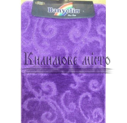 Carpet for bathroom Silver CLT 14 Dark violet - высокое качество по лучшей цене в Украине.