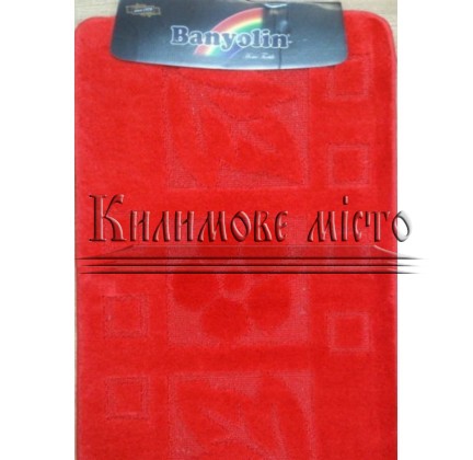 Carpet for bathroom Silver CLT 27 Red - высокое качество по лучшей цене в Украине.