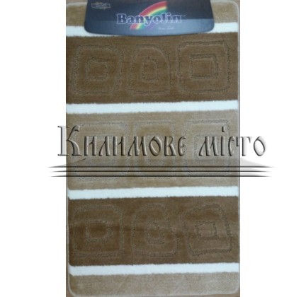Carpet for bathroom Silver SLV 14 Beige - высокое качество по лучшей цене в Украине.