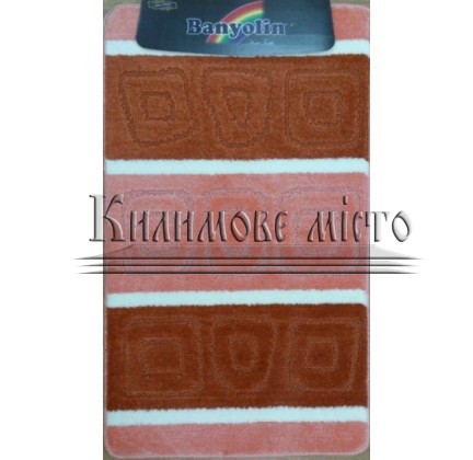 Carpet for bathroom Silver SLV 14 Salmon - высокое качество по лучшей цене в Украине.