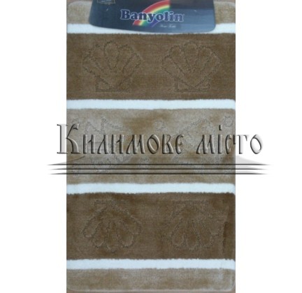 Carpet for bathroom Silver SLV 15 Beige - высокое качество по лучшей цене в Украине.