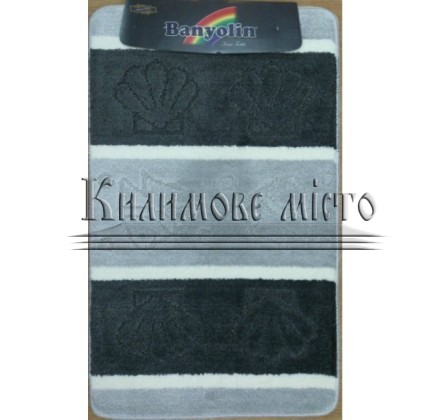 Carpet for bathroom Silver SLV 15 Grey - высокое качество по лучшей цене в Украине.