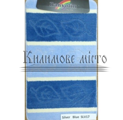 Килим для ванної Silver SLV 17 Blue - высокое качество по лучшей цене в Украине.