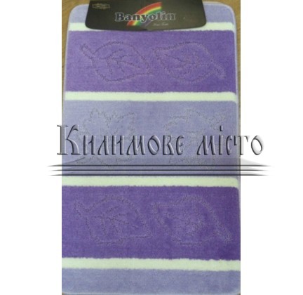 Carpet for bathroom Silver SLV 17 Lilac - высокое качество по лучшей цене в Украине.