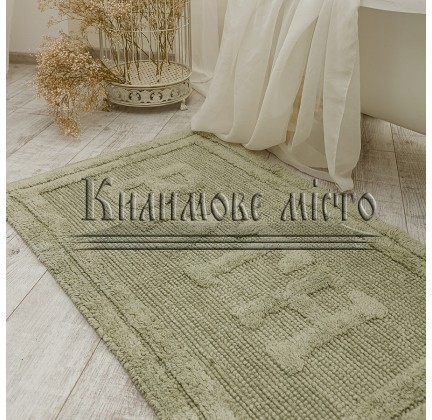 Килим для ванної Woven Rug 16304 green - высокое качество по лучшей цене в Украине.