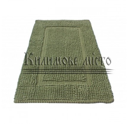 Carpet for bathroom Woven Rug 16514 green - высокое качество по лучшей цене в Украине.