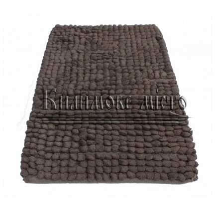Carpet for bathroom Woven Rug 80083 Dk.Grey - высокое качество по лучшей цене в Украине.