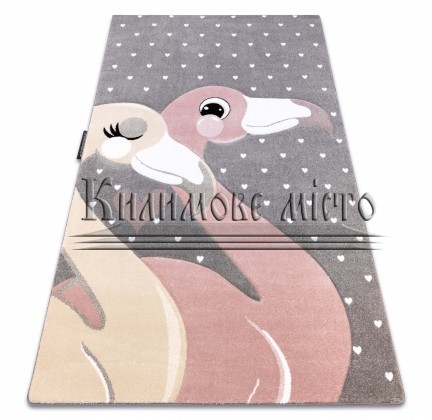 Child  carpet PETIT FLAMINGOS grey - высокое качество по лучшей цене в Украине.