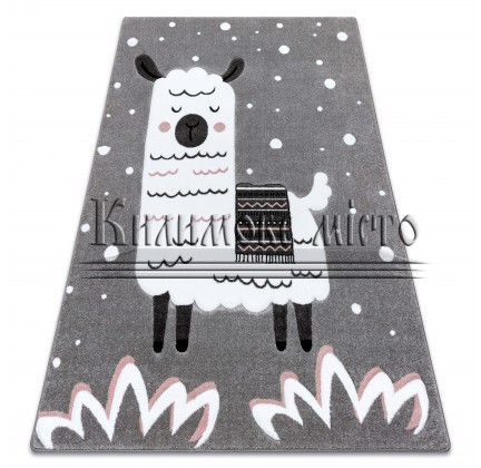 Child  carpet PETIT LAMA grey - высокое качество по лучшей цене в Украине.