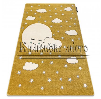 Child  carpet PETIT MOON gold - высокое качество по лучшей цене в Украине.