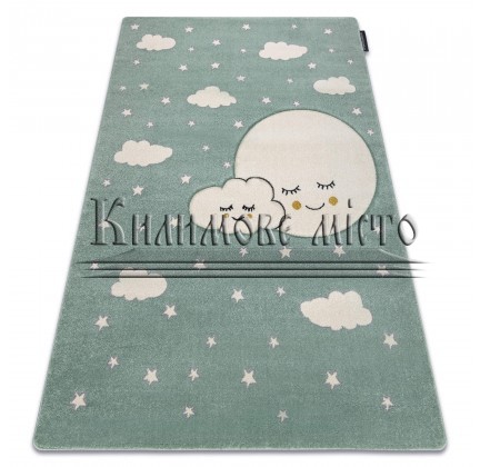 Child  carpet PETIT MOON green - высокое качество по лучшей цене в Украине.