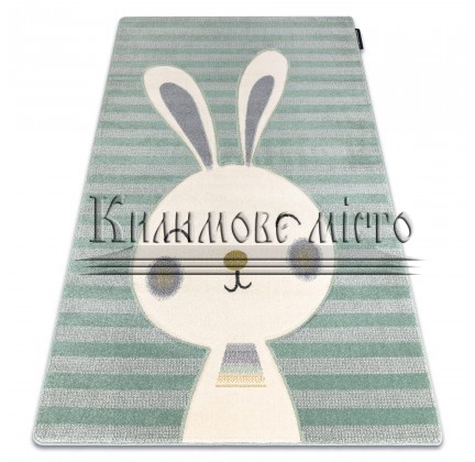 Child  carpet PETIT RABBIT green - высокое качество по лучшей цене в Украине.