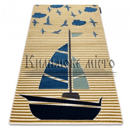 Child  carpet PETIT SAIL gold - высокое качество по лучшей цене в Украине.