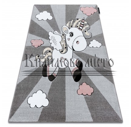 Child  carpet PETIT UNICORN grey - высокое качество по лучшей цене в Украине.