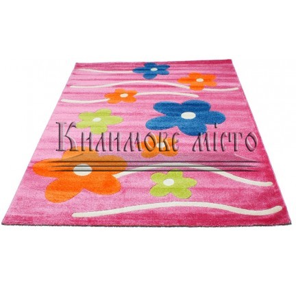 Children carpet Daisy Fulya 8947a pink - высокое качество по лучшей цене в Украине.