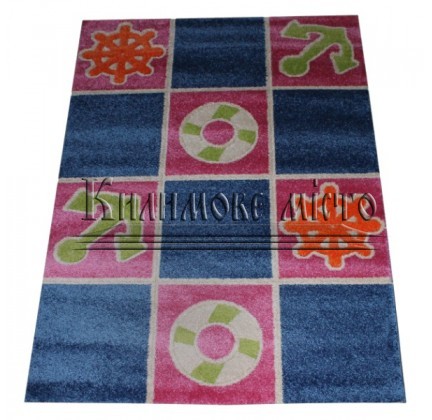 Children carpet Daisy Fulya 8F88a blue - высокое качество по лучшей цене в Украине.