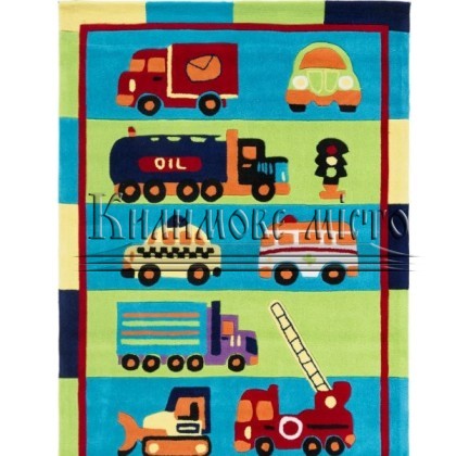 Детский ковер Kids 18 Stripe Trucks - высокое качество по лучшей цене в Украине.