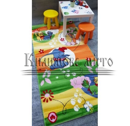 Детский ковер Kids A655A GREEN - высокое качество по лучшей цене в Украине.