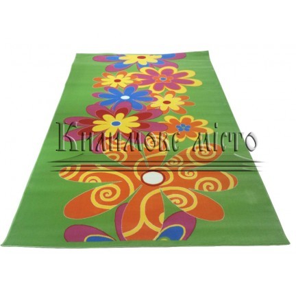 Children carpet Kids Reviera 38001-44944 Green - высокое качество по лучшей цене в Украине.
