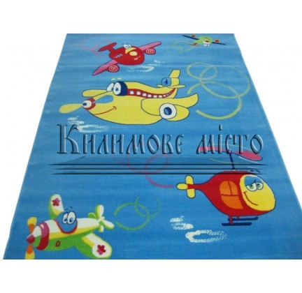 Children carpet Kids Reviera 38991-44966 Blue - высокое качество по лучшей цене в Украине.