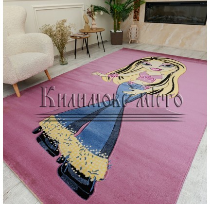 Children carpet Rose 1861A lila-lila - высокое качество по лучшей цене в Украине.