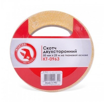 Adhesive tape double-sided 50 mm x 25 m - высокое качество по лучшей цене в Украине.