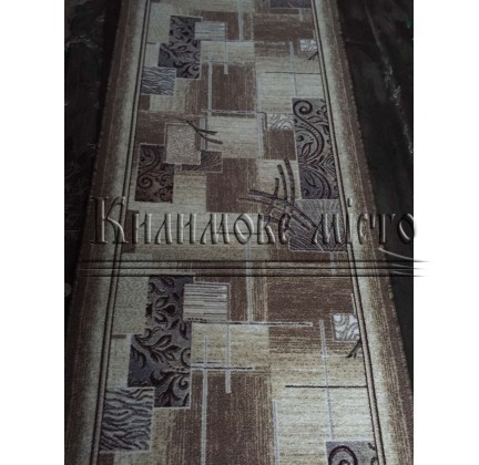 Synthetic runner carpet Vitebsk beige - высокое качество по лучшей цене в Украине.