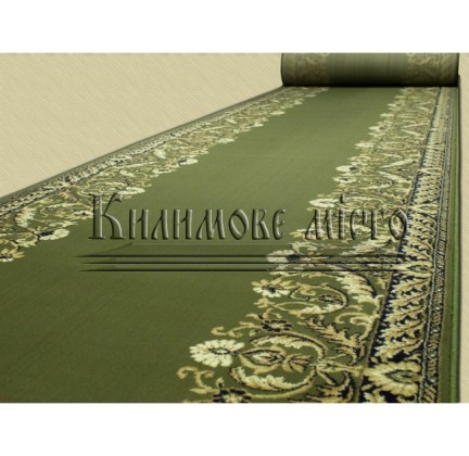 The runner carpet Selena / Lotos 028-371 green Rulon - высокое качество по лучшей цене в Украине.