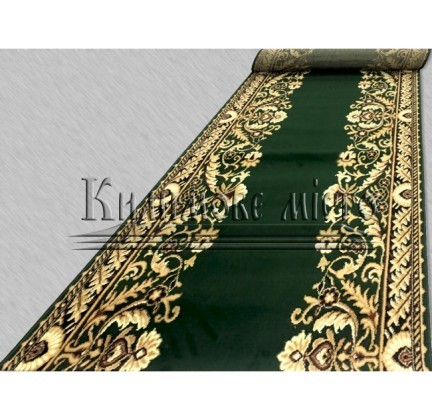 The runner carpet Silver / Gold Rada 028-32 green Rulon - высокое качество по лучшей цене в Украине.