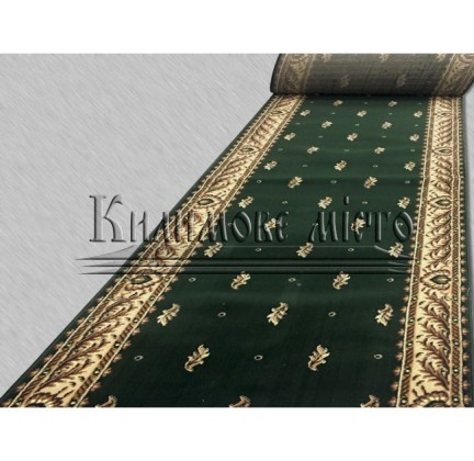 The runner carpet Silver / Gold Rada 049-32 green Rulon - высокое качество по лучшей цене в Украине.