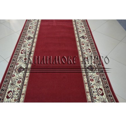 The runner carpet Silver / Gold Rada 046-22 red Rulon - высокое качество по лучшей цене в Украине.