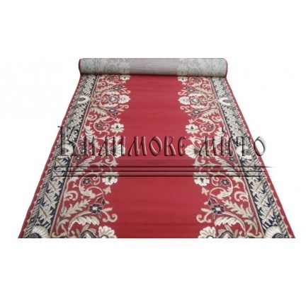 The runner carpet Silver / Gold Rada 028-22 red - высокое качество по лучшей цене в Украине.