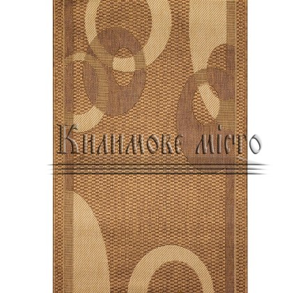 Безворсовая ковровая дорожка Sisal 026 gold-biege - высокое качество по лучшей цене в Украине.