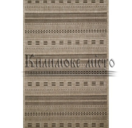 Napless runner carpet Natura 20311 Silver-Black - высокое качество по лучшей цене в Украине.