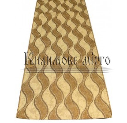 Безворсова килимова доріжка Sisal 1080 CREAM-GOLD - высокое качество по лучшей цене в Украине.