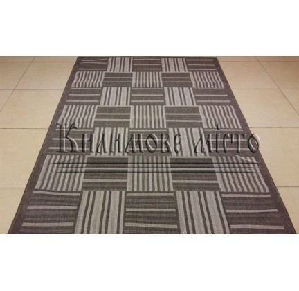 Napless runner carpet Sisal 041 dark grey - высокое качество по лучшей цене в Украине.