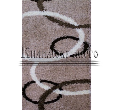 Shaggy runner carpet Shaggy Gold 8018 beige - высокое качество по лучшей цене в Украине.