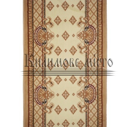 Synthetic runner carpet Almira 2356 Cream/Beige - высокое качество по лучшей цене в Украине.