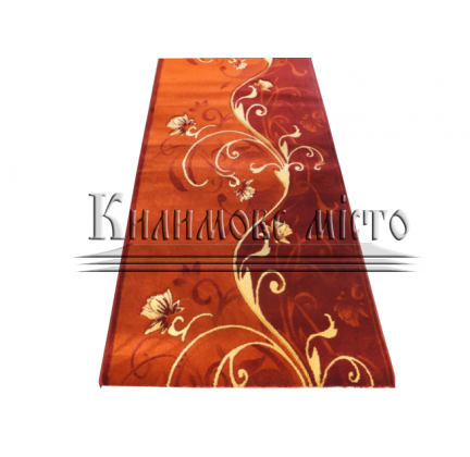 Synthetic runner carpet Elegant 3951 RED - высокое качество по лучшей цене в Украине.