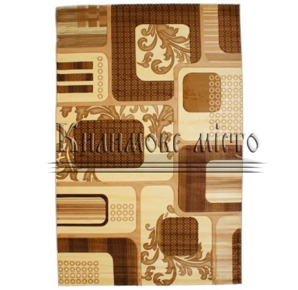 Synthetic runner carpet Exellent Carving 2941A beige-beige - высокое качество по лучшей цене в Украине.
