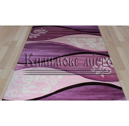 Synthetic runner carpet Exellent Carving 2885A lilac-lilac - высокое качество по лучшей цене в Украине.